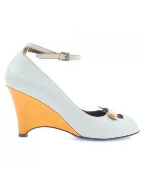 Fendi Pumps Heel Gray